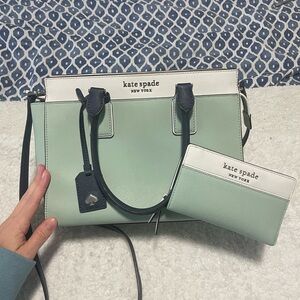 Kate Spade purse and wallet combo